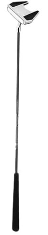 Clubs de golf debout | Clubs de golf débutants | Putter debout en acier inoxydable | Club simple avec centre bas stable | Design rainuré, lignes de visée blanches pour femmes, hommes