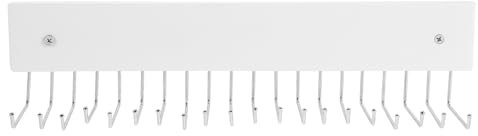 TOPBATHY Grucce salvaspazio per armadio grucce per cravatte per uomo gancio per cintura organizer per cravatte appendiabiti per cintura per armadio