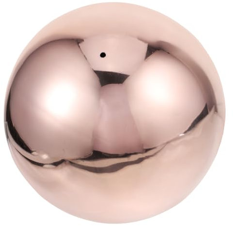 BAZEITFLOW Sfera Decorativa Acciaio Inossidabile Con Finitura Specchiata Globo Da Giardino Elegante Per Esterni e Fotografia Design Moderno e Resistente