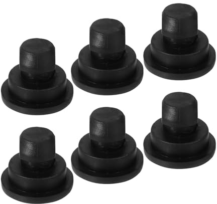 BETOOKY 6 Piezas Patas de Goma para Olla Arrocera y Parachoques Antideslizantes de Caucho Resistente al Calor Pies de Repuesto para Electrodomésticos de Cocina Accesorios para Arrocera