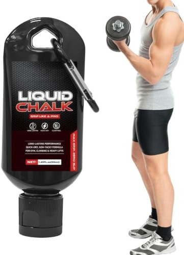 Tiza Líquida Gimnasio Soporte de Agarre para Levantamiento 50ml