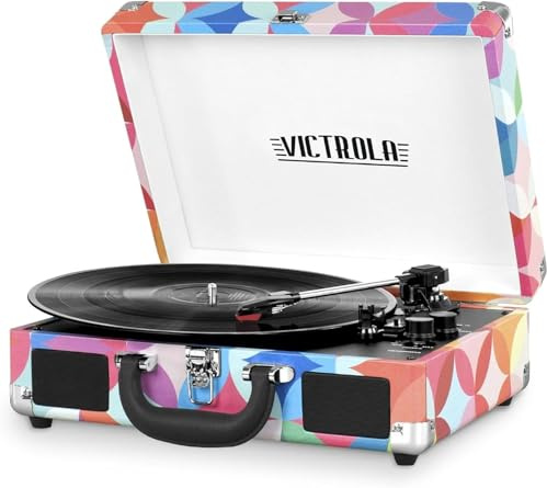 Victrola Journey - Bluetooth Suitcase Record Player - Geo