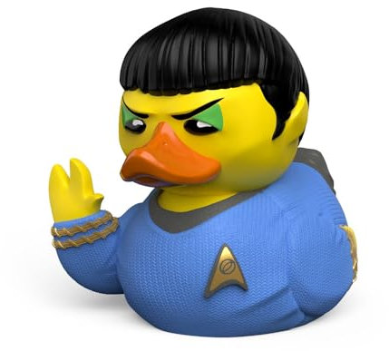TUBBZ Mini Spock Collectible Vinyl Rubber Duck Figure - Official Star Trek Merchandise - Sci-Fi TV, Movies & Video Games