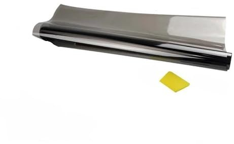 Lamina Solar Coche Homologada Láminas for ventanas de automóviles de 300 cm x 50 cm, color negro, película for ventanas, película protectora UV for ventanas de hogares Tintado De Lunas Homologado Itv(