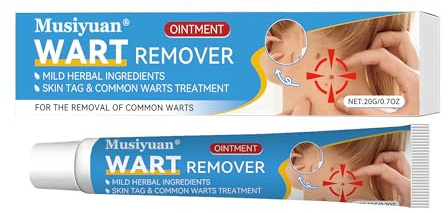 Wart Remover Cream for Body and Hands, Suitable for Common Warts, Flat Warts - 20g (1)