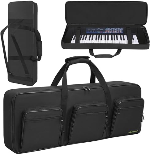 FREEAMG 49 Key KeyboardTasche, Robuste 600D Oxford Keyboardtasche 49 Tasten