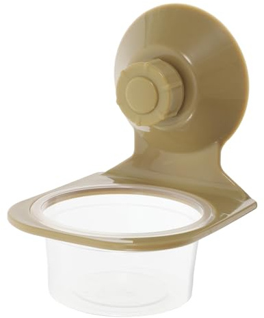Cabilock Plato para Terrario de Reptiles Ventosa Estable, Cuenco Grande para Agua y Alimento, Recipiente Resistente para Tortugas, Geckos y Pequeños Reptiles, Accesorio Adecuado
