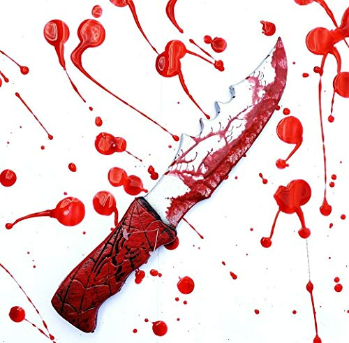 Stylex Party Halloween Knife Replica Fancy Dress Prop Bloody Weapon Dagger Movie Prop
