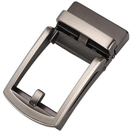 harayaa Hebilla de Carraca Automática de 40 Mm para Cinturones de Material Cuero para Hombres, Estilo 5