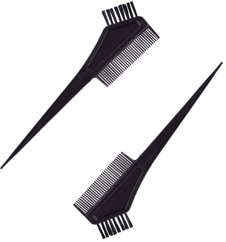 Spazzola per Tinture per Capelli, 2 Pcs Pennelli per Tintura, Professionali Spazzole per Tinture per Capelli, Pennello Tinta Capelli, DIY Strumento Tintura dei Capelli