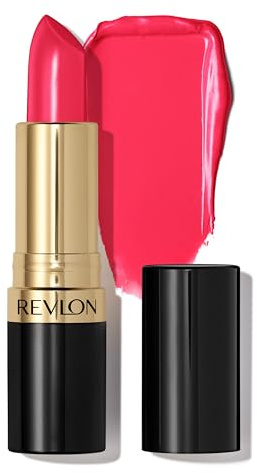 Revlon Super Lustrous Lippenstift, Cremige Formel für weiche, volle und gepflegte Lippen, 806 Electric Melon, 4.2g