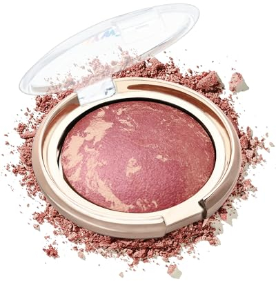Rouge, poudre rose argentée, blush, maquillage brillant, couleur intense, résistant à l'eau et à la transpiration, durable, convient pour différents types de peau, 14g, teinte de palissandre 04#