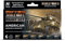 Vallejo Farb-Set, US-Amerikanische Panzerung und Infanterie, WWII, 17 ml (6er Pack), bunt