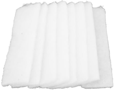 Austauschbares Fritteusfilter, 6 Liter mit Clearcook und Odorerase, Trap Fett & Smoke, 8pcs Pack für Verlängerte Verwendung