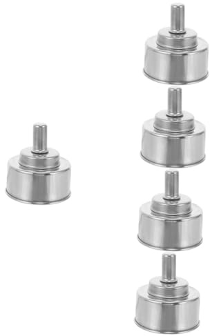 Kisangel 5piezas Alcohol Burner Lamp De Inoxidable y Herramienta De Calentamiento para Experimentos De y Camping