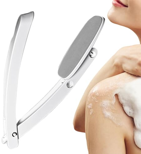 Creme-Applikator für Rücken – Klappbare Rückenbürste für Creme – Applikator mit langem Griff für schwer erreichbare Stellen | Rückenlotion-Applikator mit klappbarem Griff perfekt für Senioren