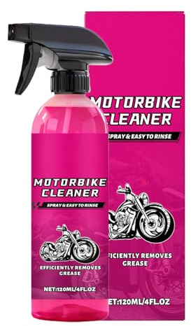 Djowyh Limpiador de bicicleta, 120 ml, eficaz lubricante de limpieza profunda, para cadenas de motocicleta, lubricante, spray de limpieza para bicicleta de montaña, bicicleta de carretera, bicicleta