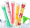 XSEXO 100 PCS Pop Bags Pop Mould Bags Popsicle Pouches Popsicle Mould Bags BPA Free Ice Pop Pouch with Funnel for Yogurt, Ice Candy, Ice Cream Party Favors