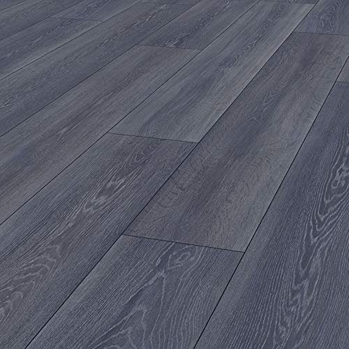 Pavimento Laminato AC4 a Incastro, Kronotex, Rovere Grigio Stirling, Spessore 8mm, Scatola 2,131m²