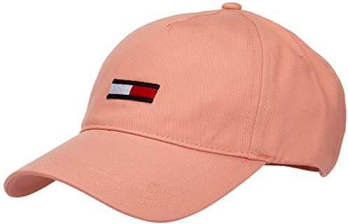 Tommy Jeans Damen Tjw Flag Cap Verschluss, Powdered Coral, One Size