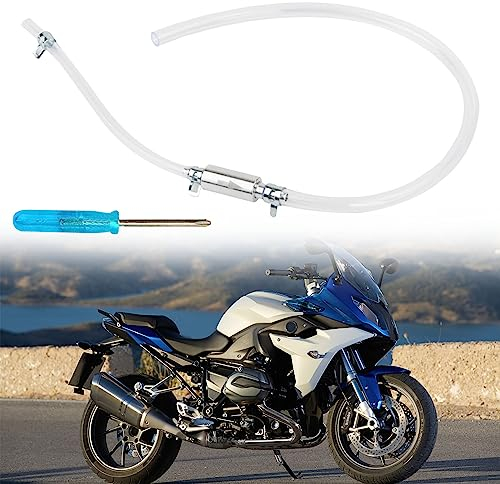 Bavooty Motorrad Bremse Entlüften,Entlüftungsschlauch Set,Kupplung Bremsschlauch Bremse Entlüften Schlauch Bremsentlüftung Schlauch Bremsenentlüfter,Auto Motorrad Bremsen Entlüftungsrohr,2stück