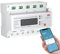eMylo Medidor de energía WiFi inteligente, contador digital LCD de rieles DIN trifásicos, medidor de monitor de consumo de energía, 80A 230-400V, soporte Alexa Google Assistant App control remoto para