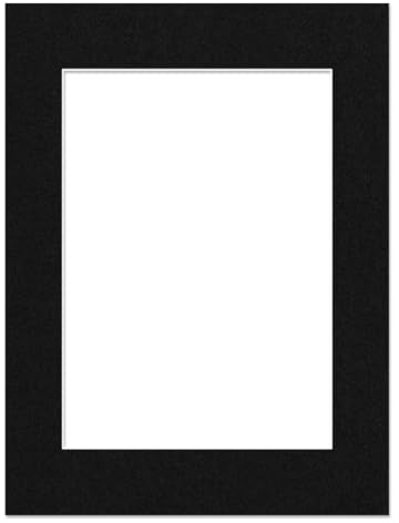 Alison Kingsgate 12X16 Picture Mounts for A4 Aperture – Precision Cut Cardboard Photo Mounts – Ideal for Frames, Posters, Prints, Artwork & Certificates