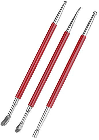 Set di 3 Panni per Strofinare i Panni per Pressa in Pelle Fatti a Mano, Pressa per Stampa in Plastica e Gomma per Professionisti e Dilettanti 'artigianato in Pelle con Aspetto