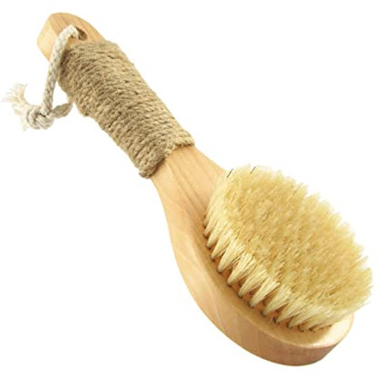 VICASKY 1 spazzola per la pulizia del massaggio, antiscivolo per la pulizia del corpo, peeling e massaggio della pelle, favorisce la circolazione sanguigna e rimuove