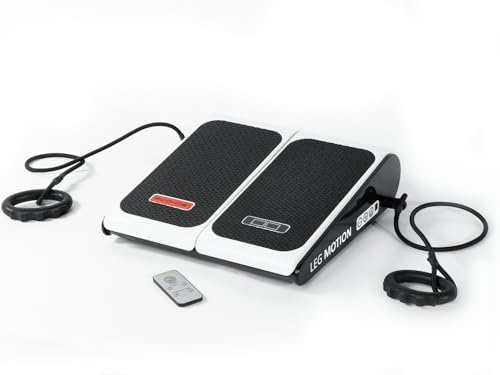 ECODE® Masajeador de Pies y Piernas con 10 Niveles de Vibración y Calor | Simulador de Pasos para Personas Mayores para Aliviar Dolor | Recuperar Movilidad | Piernas Cansadas | Mejorar Circulación