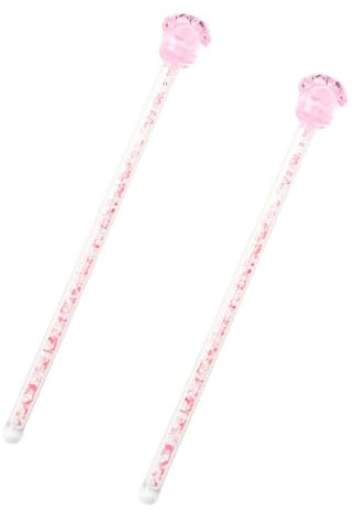 DONFAMDS 1 Scatola di per Mescolare Cocktail Asta Succo Aste Agitatori per Bevande Agitazione da caffè Bastoni Chiaro Mixologia Bicchiere Riutilizzabile