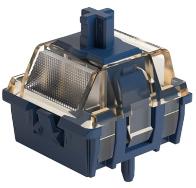 Akko Astrolink Magnetic Switch, 20mm Spring 2-Pin Linear Pre-lubed Freely Setting Pre-Travel Key Switches, Only for Magnetic Rapid Trigger HE Gaming Keyboard(Astrolink, 45pcs)