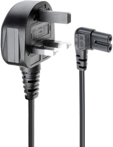 2m TV Power Cord Cable Replacement for Samsung TV 24 32 40 43 48 49 50 55 60 65 75, UN40 UN43 UN48 Samsung Charging Cable for Printer,GameConsole,Scanner,Equipment,Projector Power Cord