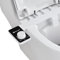 Ibergrif Bidet para WC con Doble Boquilla Retráctiles, Bidet Portatil para WC No Eléctrico, Adaptador Bidet para Inodoro, con Chorro de Agua Fría, Presión Ajustable de Agua y Fácil de Instalar, M41050