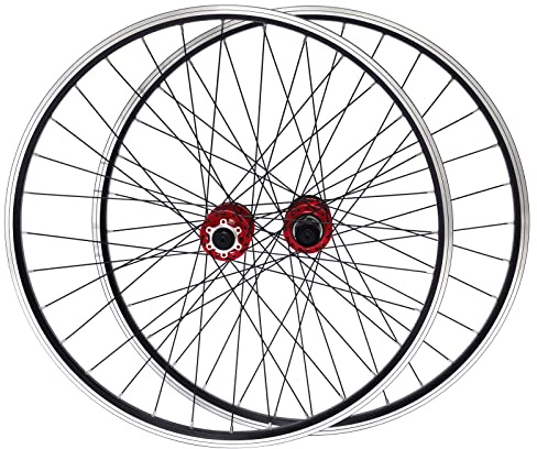 HOARLICN MTB Mountainbike Laufradsatz 29 Zoll, Vorderrad und Hinterrad mit Schnellspanner für Schwarzes Fahrrad