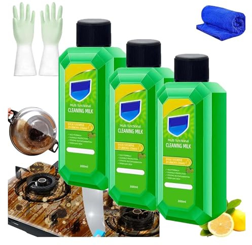 Reshline Reinigungslotion - Leistungsstarke multifunktionale konzentrierte Reinigungslotion, leistungsstarker Multifunktionsreiniger, 300 g Küchengeschirr-Reinigungslösung, multifunktionale