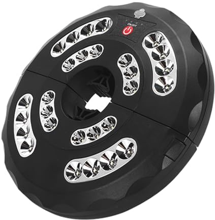 Lumières pour Parapluie - Lumières Sans Fil pour Parasol | Lampe Étanche Rechargeable avec 3 Modes Réglables pour Décoration de Jardin, Piscine, Camping, Barbecue, Rassemblements et Cour