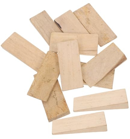 Hemobllo 12piezas Kit De Cuñas De Madera Para Fijación De Implementos Agrícolas Cuñas Prácticas Para Reparación De Mangos De y Hachas Para Herramientas De Jardín y Bricolaje