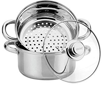 KInghoff Dampfgarer (Silber, 3Teile)