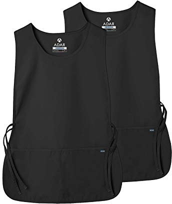 Adar Universal Cobbler Apron 2 Pack - Unisex Cobbler Apron - 7022 - Black - R