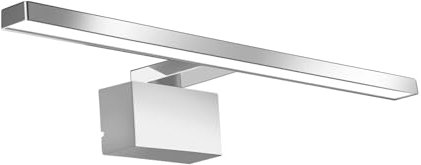 NBEASTKEY Lampada LED per Specchio da Bagno, 5W 30 cm 230 V Neutra 4000K, Lampada da Moderna per Luce da Trucco, Lampada da Armadio Luce da Parete per Bagno. IP 44 Impermeabile Alluminante(1264-30)