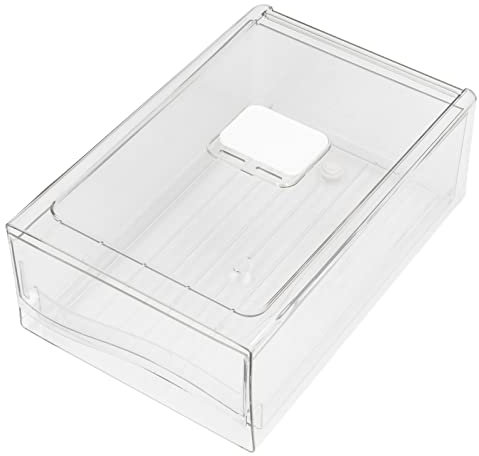 Leapiture Conteneurs de Stockage pour réfrigérateur, Garde-Manger, conteneurs de Stockage pour congélateur, bacs de Rangement empilables, conteneurs de Stockage de Type tiroir, (LeapitureKQdafMJl-12)