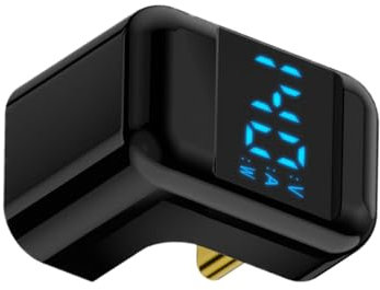 Adaptador tipo C con pantalla digital, adaptador tipo C con ángulo de 180 grados,Adaptador tipo C de ángulo de 180 grados de 40 Gbps - Adaptador 8K 60Hz tipo C para teléfonos móviles