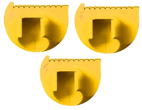 Herramienta de costura de bordes, medidor de bloqueo de bordes, juego de plantillas de costura, guía de medición de 3 piezas, regla de pulgar para acolchado, dobladillo, manualidades, recto, curvado
