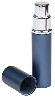 EBILUN 6ml Perfume Spray Bottles, Portable Mini Refillable Travel-sized Perfume Scent Aftershave Atomizer Bottles for Travel Handbag (Blue)