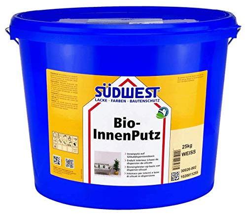 Südwest Bio Innenputz 25kg (Körnung: 2mm)