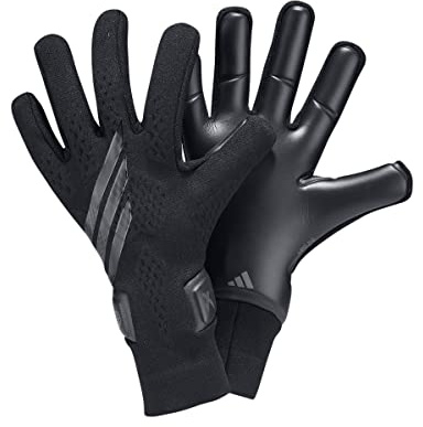 adidas Unisex Goalkeeper Gloves (W/O Fingersave) X Gl Pro, Black/Black, HN5567, Size 5