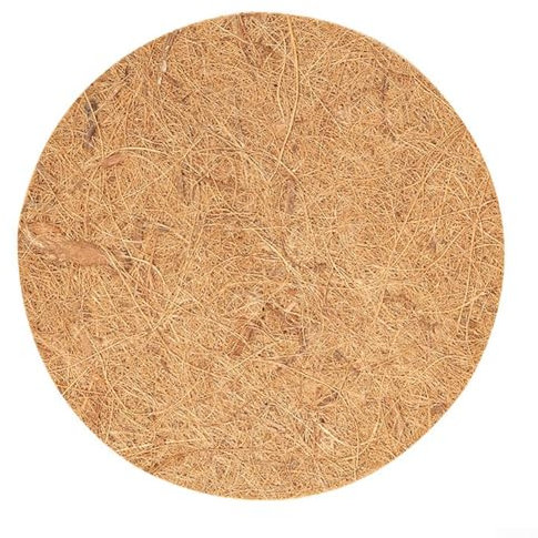 ReachMall 5Pcs Mulch for RING Tree for PROTECTION Mat, Coconut Fiber Mulching Disc, Round Plant for PROTECTION Cover Disc for Garden/Living Room/Restaurant/Balcony/Nurseries(Y PAD30cm)