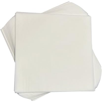 10x10 Inch Parchment Paper Squares 100 Sheets | Made is Usa | Worthy Liners Non-Stick Precut Baking Parchment, Perfect for baking and cooking