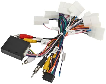 Tbest Bilstereo Radio Kabelnät Premium ABS USB CANBUS Dekoder Adapter Plug and Play för Amplifier Rattkontroll